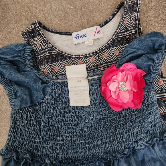 Nannette baby Dress and Cute Blue Dress 24MO - Picture 2 of 16